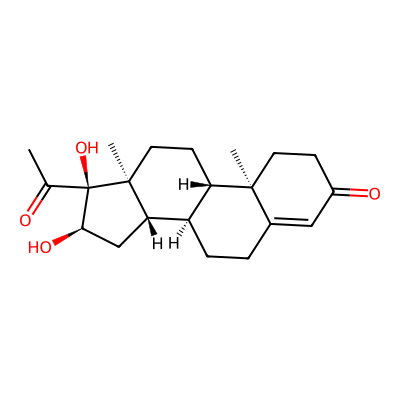 Chemical structure of Algestone