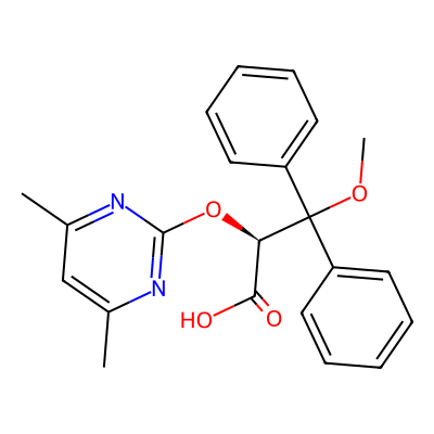 Chemical structure of Ambrisentan