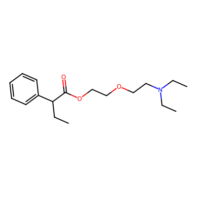 Chemical structure of Butamirate