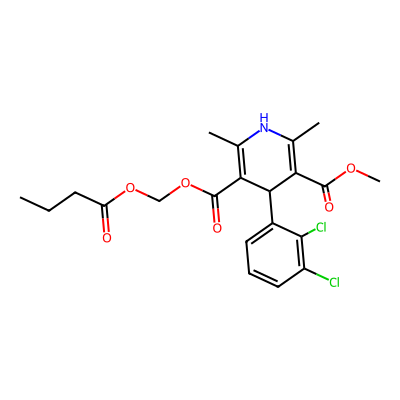 Chemical structure of Clevidipine