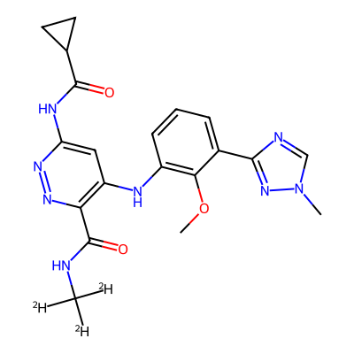 Chemical structure of Deucravacitinib