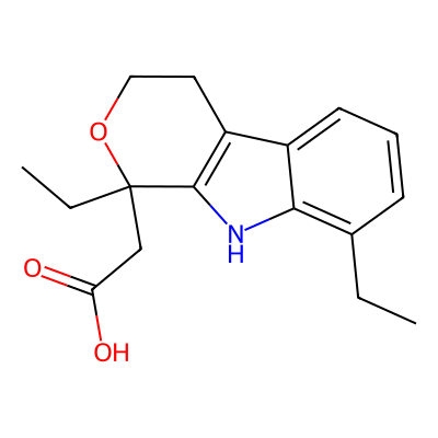 Chemical structure of Etodolac