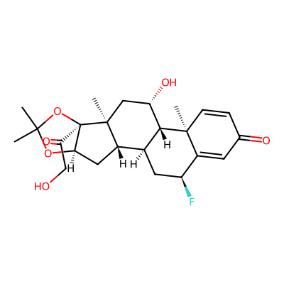 Chemical structure of Flunisolide