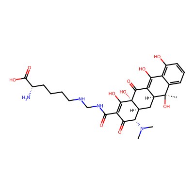 Chemical structure of Lymecycline