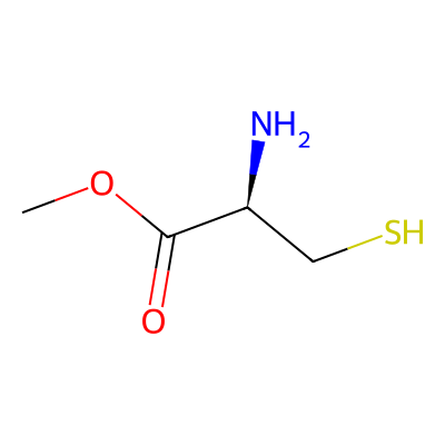 Chemical structure of Mecysteine
