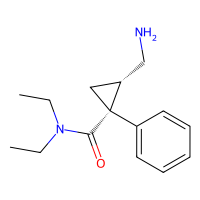 Chemical structure of Milnacipran