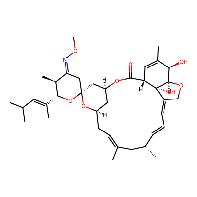 Chemical structure of Moxidectin