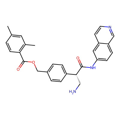 Chemical structure of Netarsudil