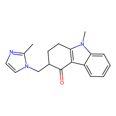 Chemical structure of Ondansetron