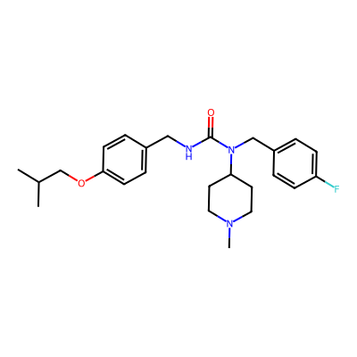 Chemical structure of Pimavanserin