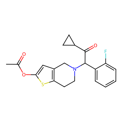 Chemical structure of Prasugrel