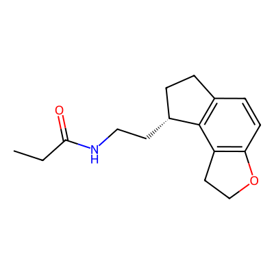Chemical structure of Ramelteon