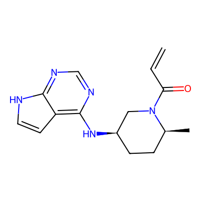 Chemical structure of Ritlecitinib