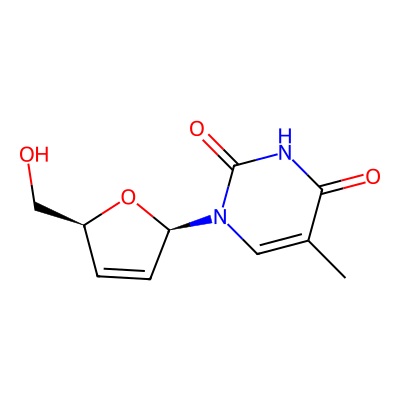 Chemical structure of Stavudine
