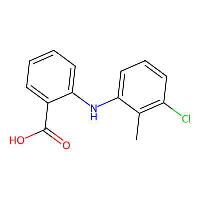 Chemical structure of Tolfenamic Acid