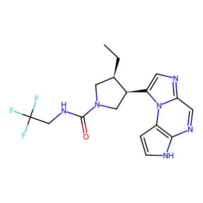 Chemical structure of Upadacitinib