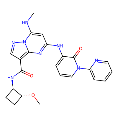 Chemical structure of Zasocitinib